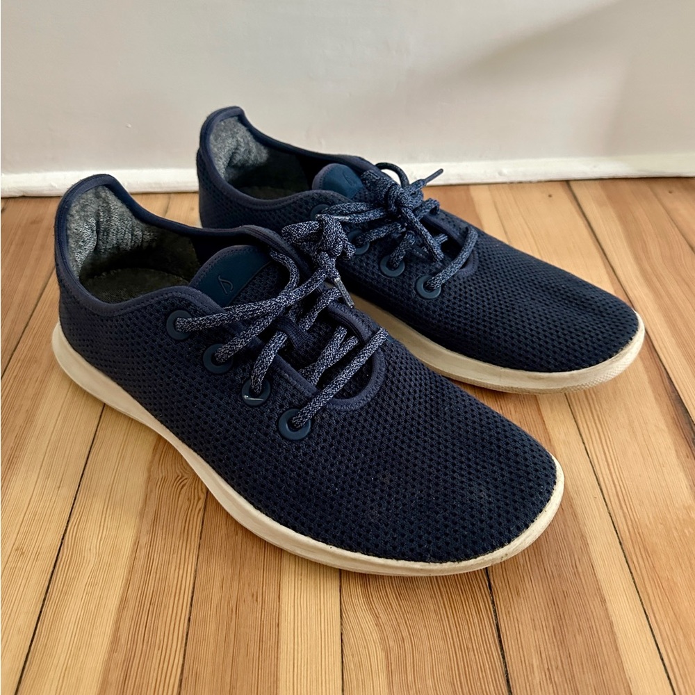 Allbirds Tree Runners Size M10 Marine Blue